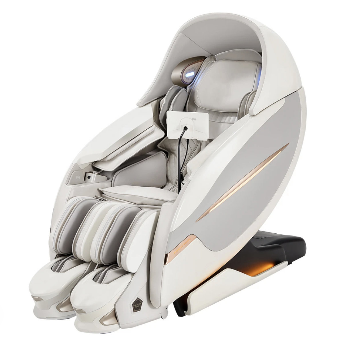 Dream Walker interior with airbags, touchscreen and foot wells