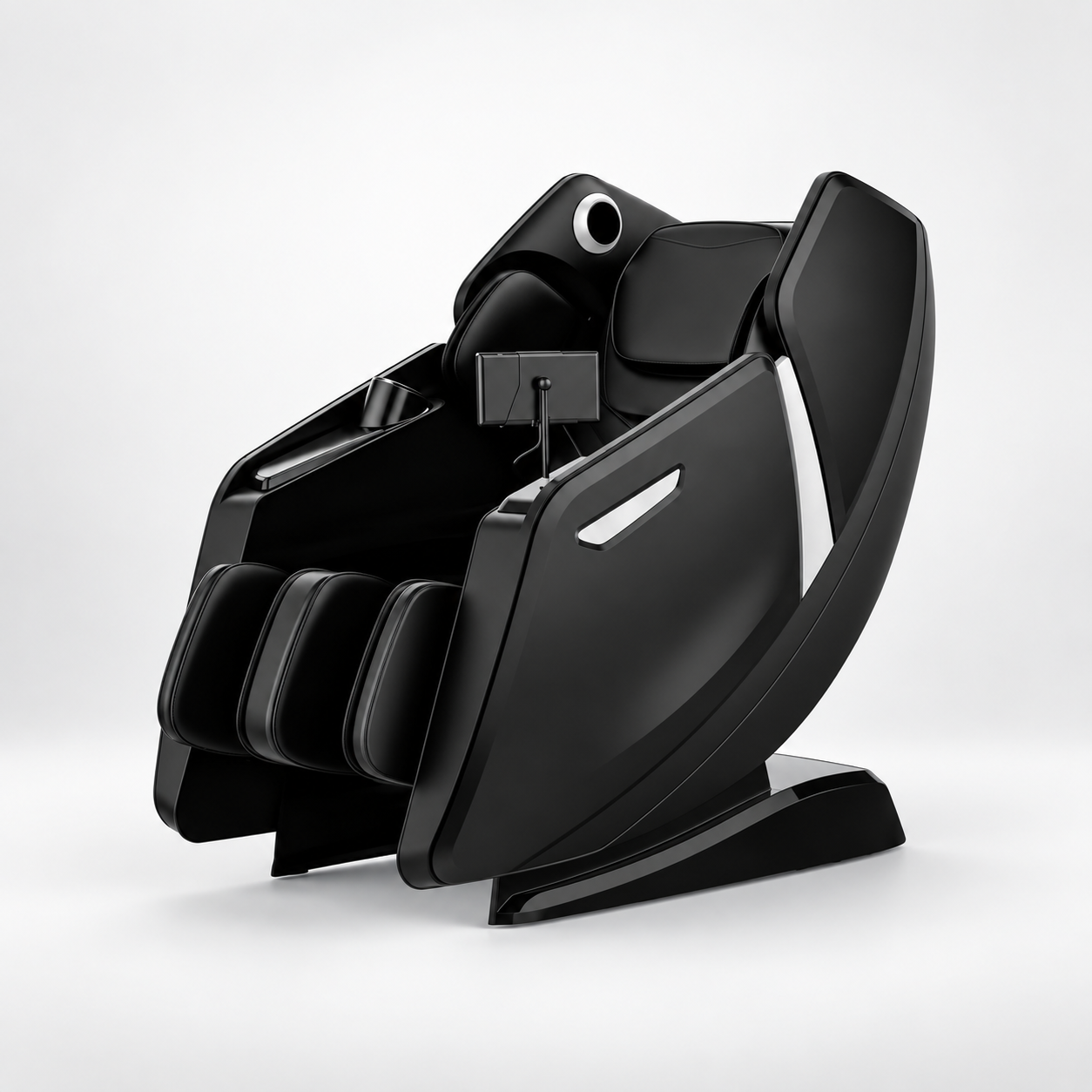 Equinox Pro commercial biometric massage chair in black